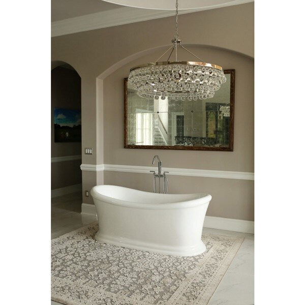 Signature Bath White Acrylic Freestanding Tub