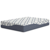 Signature Design by Ashley 12 Inch Chime Elite 2.0 White/Blue Mattress