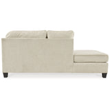 Signature Design by Ashley Abinger 2-Piece Sleeper Sectional with Chaise - 116"W x 91"D x 39"H