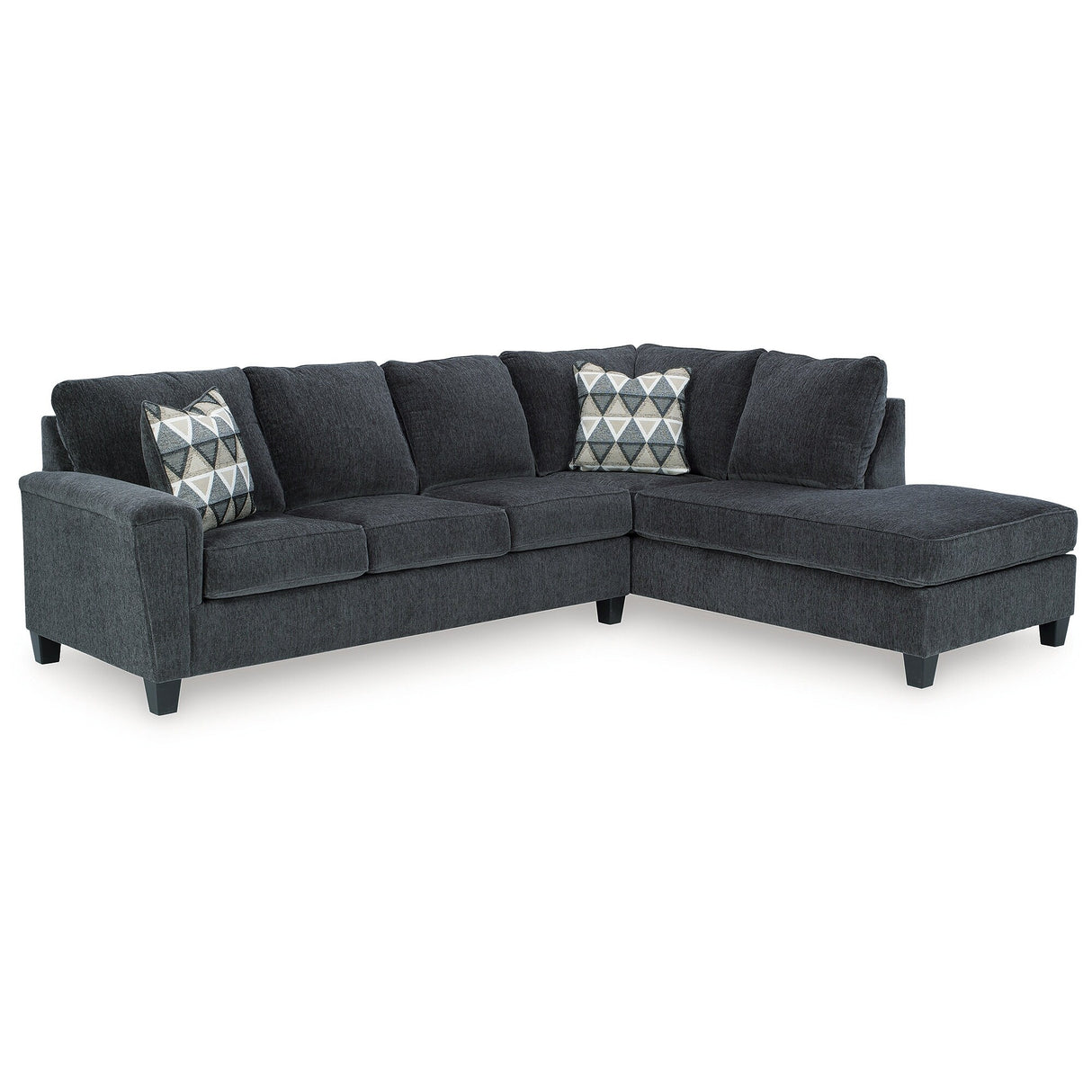 Signature Design by Ashley Abinger 2-Piece Sleeper Sectional with Chaise - 116"W x 91"D x 39"H