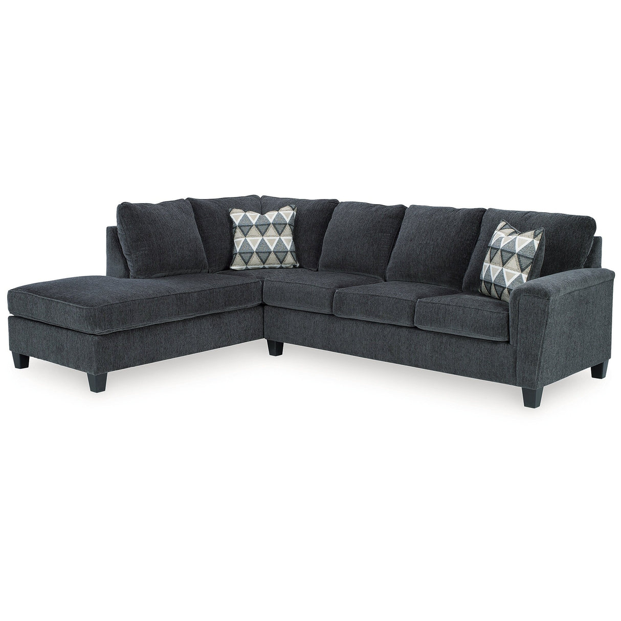 Signature Design by Ashley Abinger 2-Piece Sleeper Sectional with Chaise - 116"W x 91"D x 39"H
