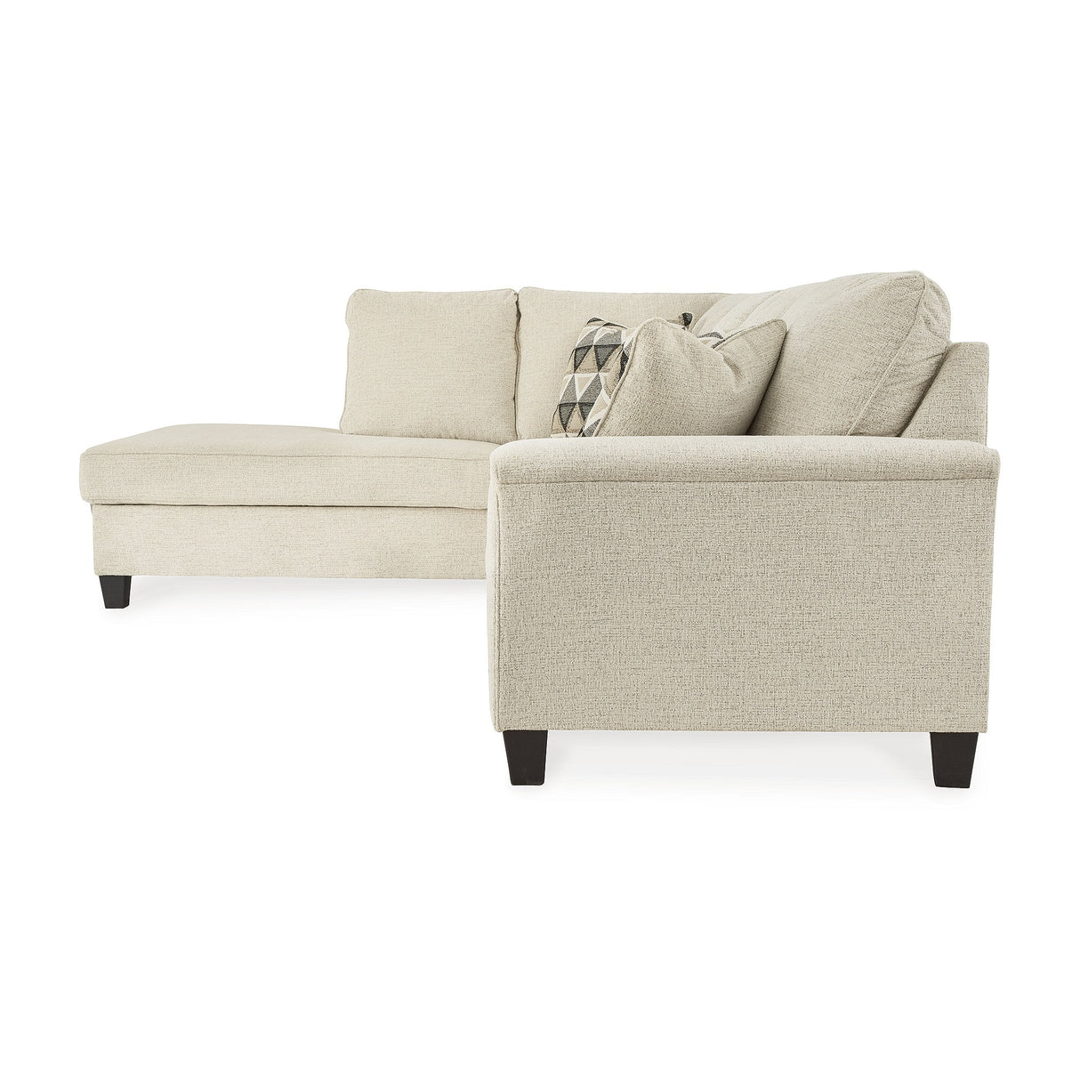 Signature Design by Ashley Abinger 2-Piece Sleeper Sectional with Chaise - 116"W x 91"D x 39"H