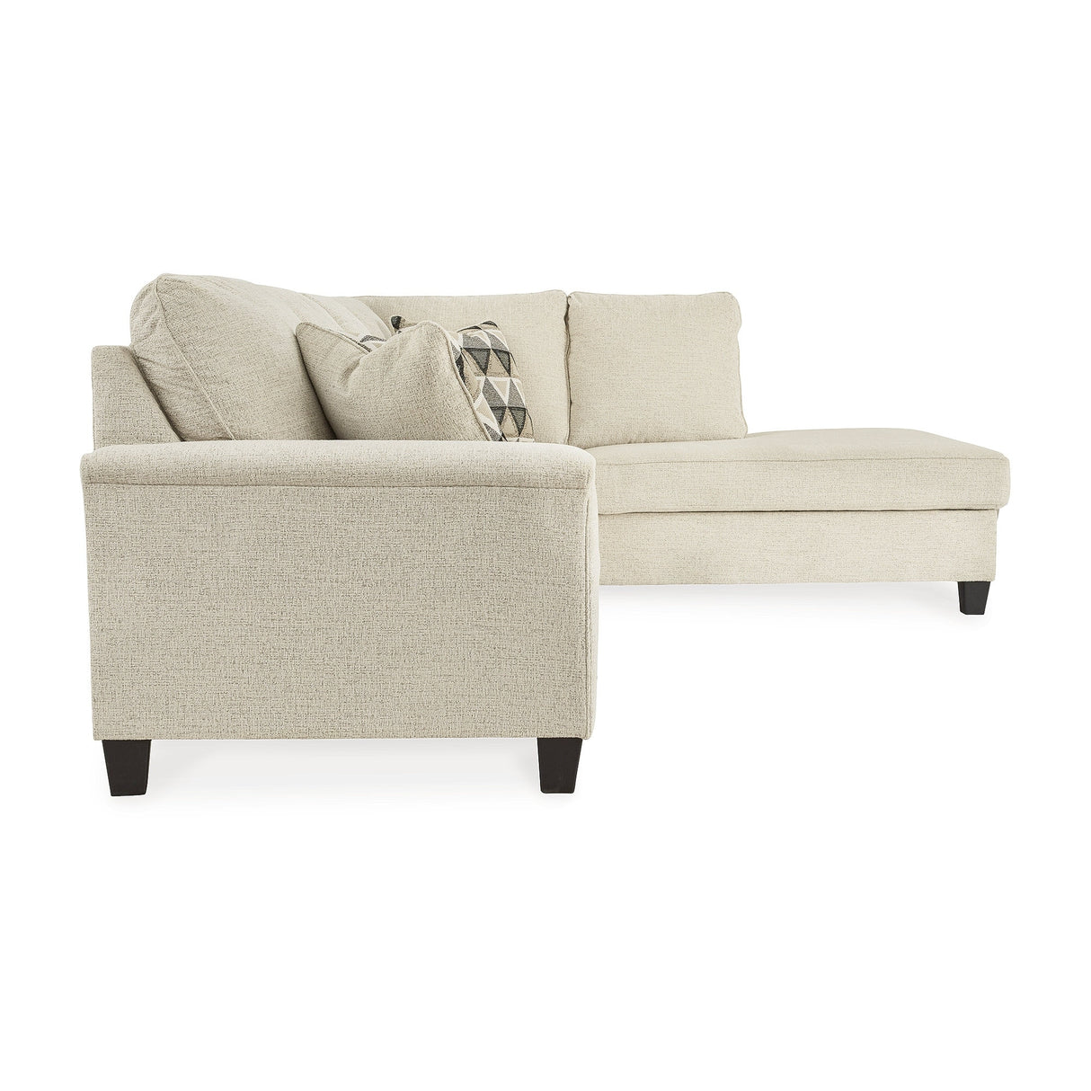 Signature Design by Ashley Abinger 2-Piece Sleeper Sectional with Chaise - 116"W x 91"D x 39"H