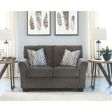Signature Design by Ashley, Alsen Contemporary Granite Loveseat