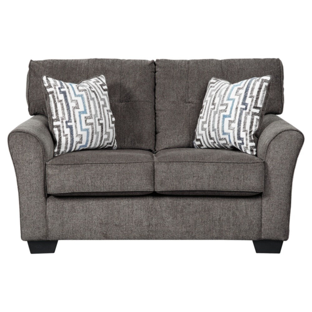 Signature Design by Ashley, Alsen Contemporary Granite Loveseat