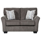 Signature Design by Ashley, Alsen Contemporary Granite Loveseat