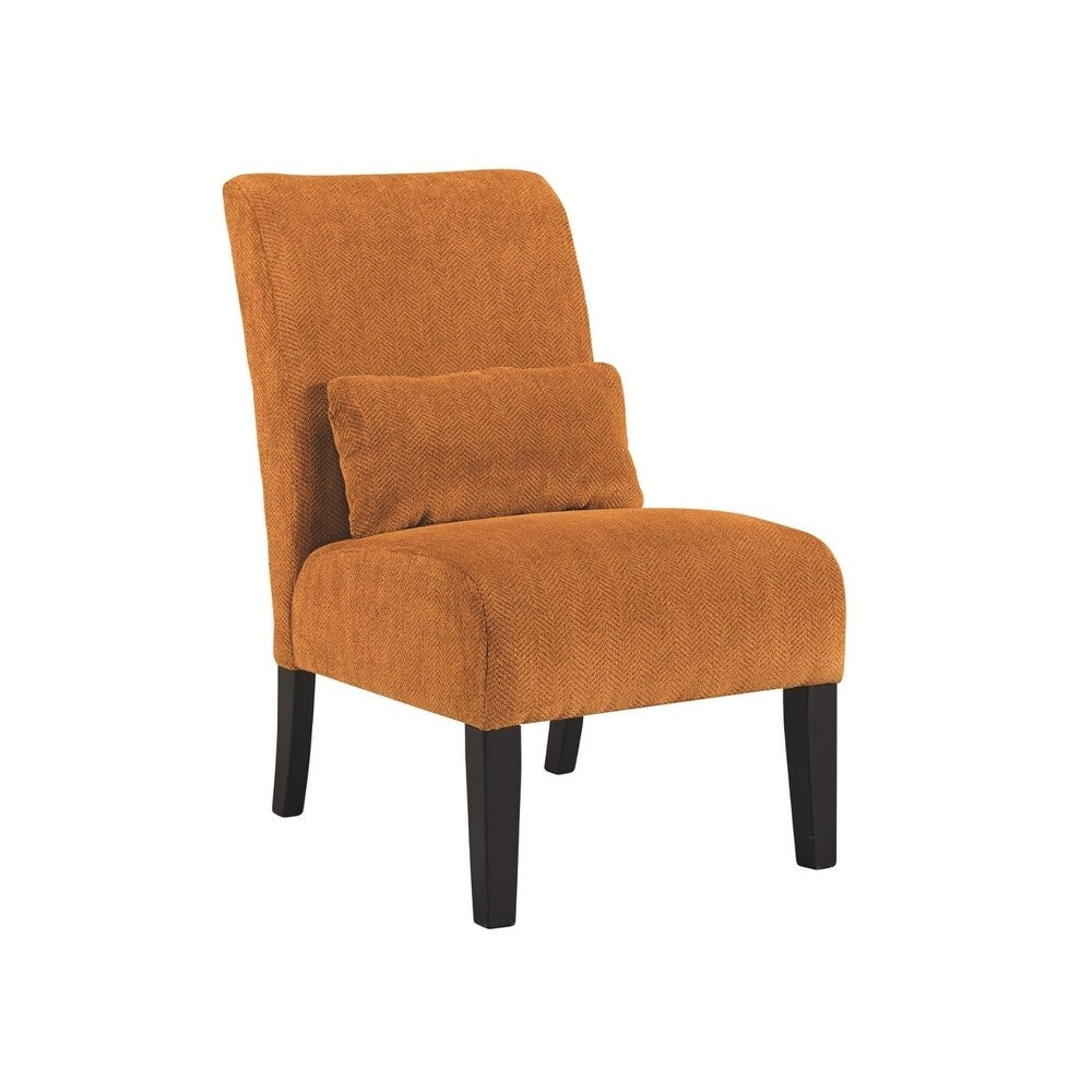 Annora Orange Accent Chair