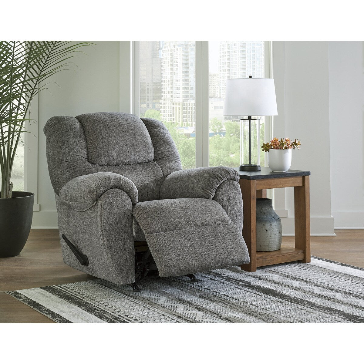 Signature Design by Ashley Bindura Mineral Recliner