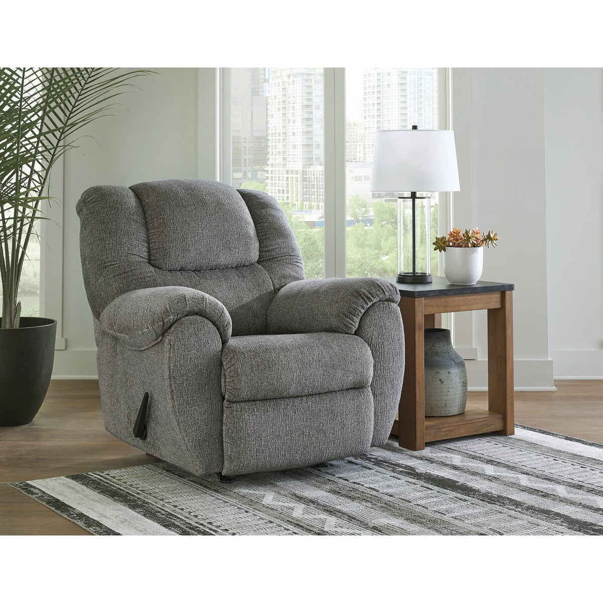 Signature Design by Ashley Bindura Mineral Recliner