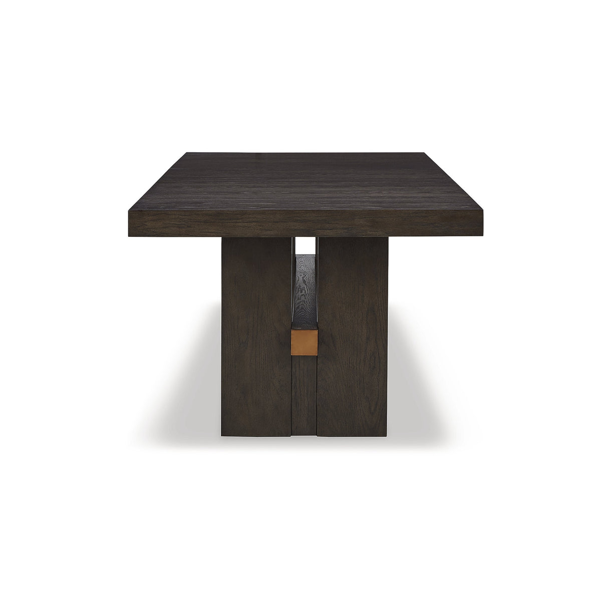 Signature Design by Ashley Burkhaus Dark Brown 10-Piece Dining Package