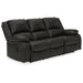 Signature Design by Ashley Calderwell Contemporary Reclining Sofa