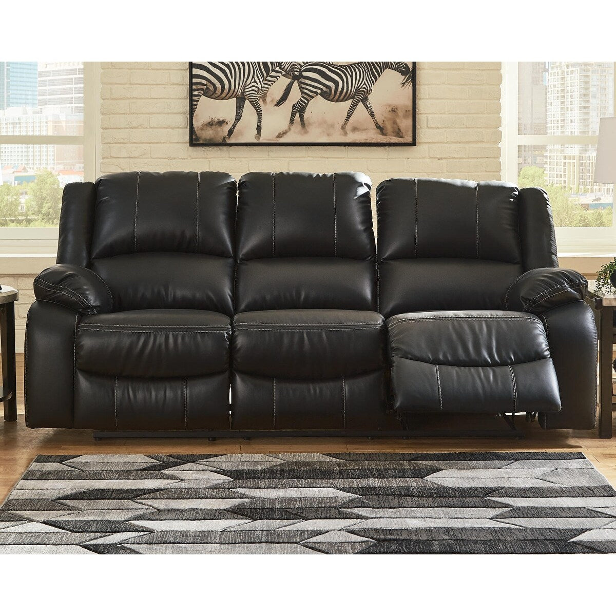Signature Design by Ashley Calderwell Contemporary Reclining Sofa