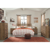 Signature Design by Ashley Cinrey Medium Brown Five Drawer Chest