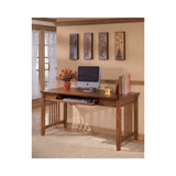 Signature Design by Ashley Cross Island Medium Brown Home Office Large Leg Desk