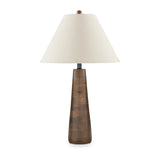Signature Design by Ashley Danset Brown Table Lamp - 18.13" W x 18.13" D x 30.13" H
