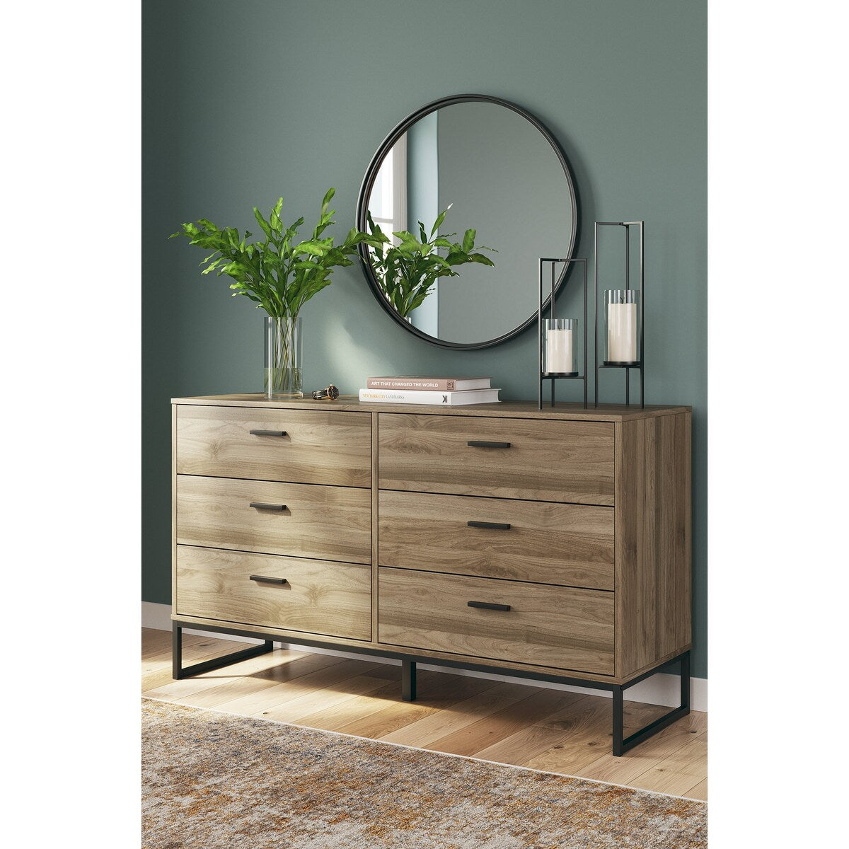 Signature Design by Ashley Deanlow Honey Dresser