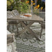 Signature Design by Ashley Elite Park Outdoor Dining Table with Umbrella Option - 80"W x 42"D x 29"H