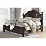 Signature Design by Ashley Gerlane Dark Brown California King Bed