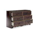 Signature Design by Ashley Glosmount Brown/Red Dresser