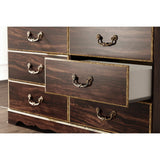 Signature Design by Ashley Glosmount Brown/Red Dresser
