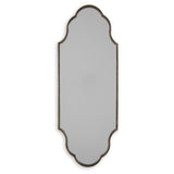 Signature Design by Ashley Hallgate Antique Gold Accent Mirror - 16"W x 1"D x 44"H
