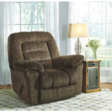 Hengen Contemporary Zero Wall Recliner Brown