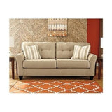 Signature Design by Ashley, Laryn Contemporary Khaki Sofa