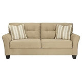 Signature Design by Ashley, Laryn Contemporary Khaki Sofa