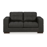 Signature Design by Ashley Luigi Thunder Loveseat - 70"W x 41"D x 35"H