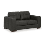 Signature Design by Ashley Luigi Thunder Loveseat - 70"W x 41"D x 35"H