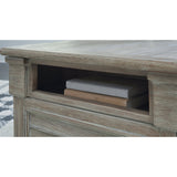 Signature Design by Ashley Moreshire Gray Lift Top Coffee Table - 46"W x 28"D x 20"H