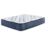 Signature Design by Ashley Mt Dana Firm White/Blue 2-Piece Mattress Package