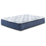 Signature Design by Ashley Mt Dana Plush White/Blue 2-Piece Mattress Package