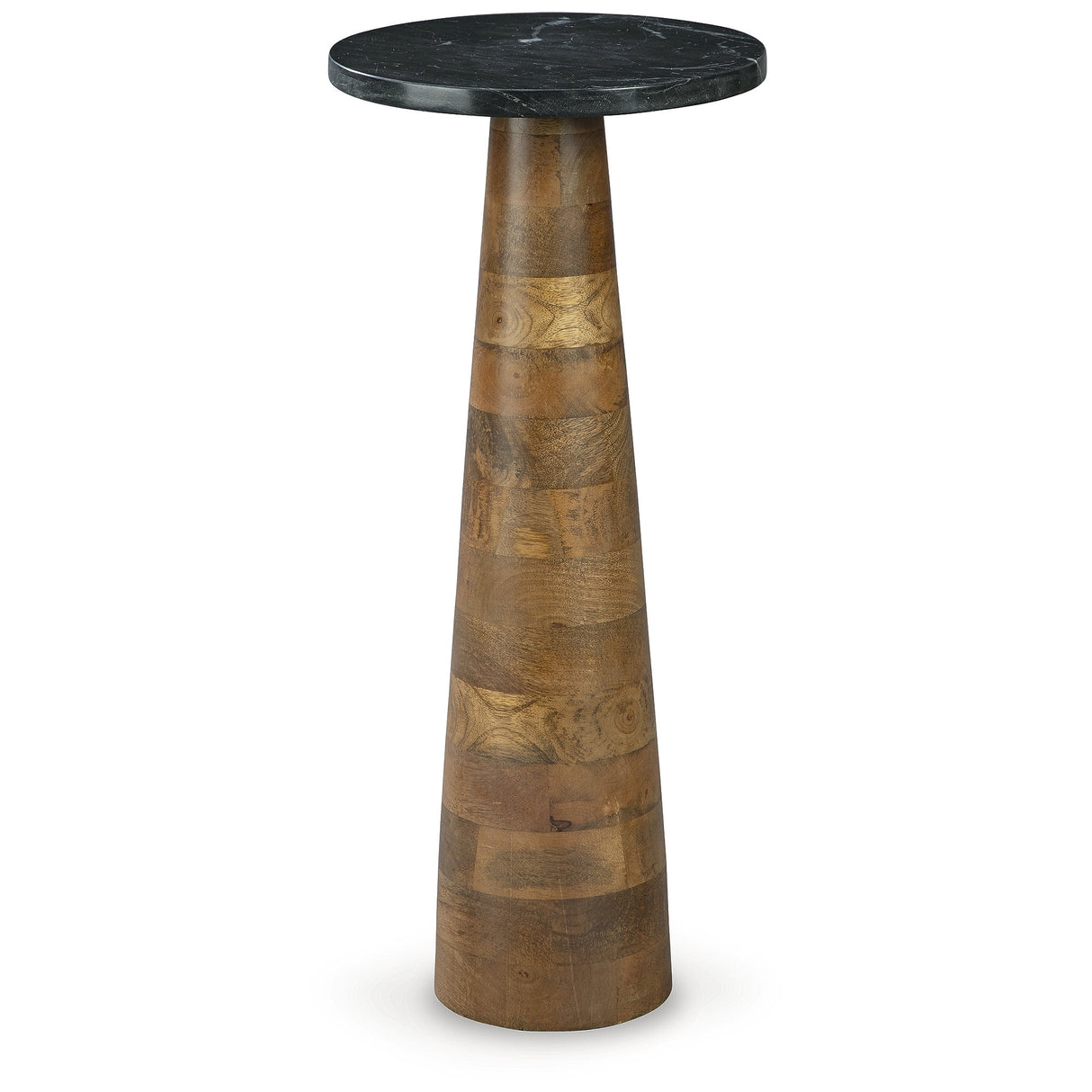 Quinndon Accent Table - Brown/Black