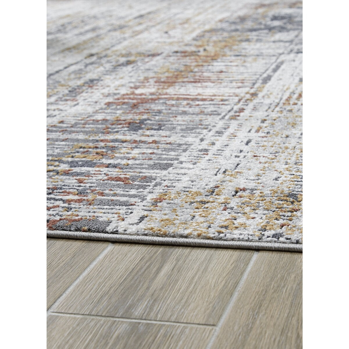 Signature Design by Ashley Rhettner Gray/Brown Rug