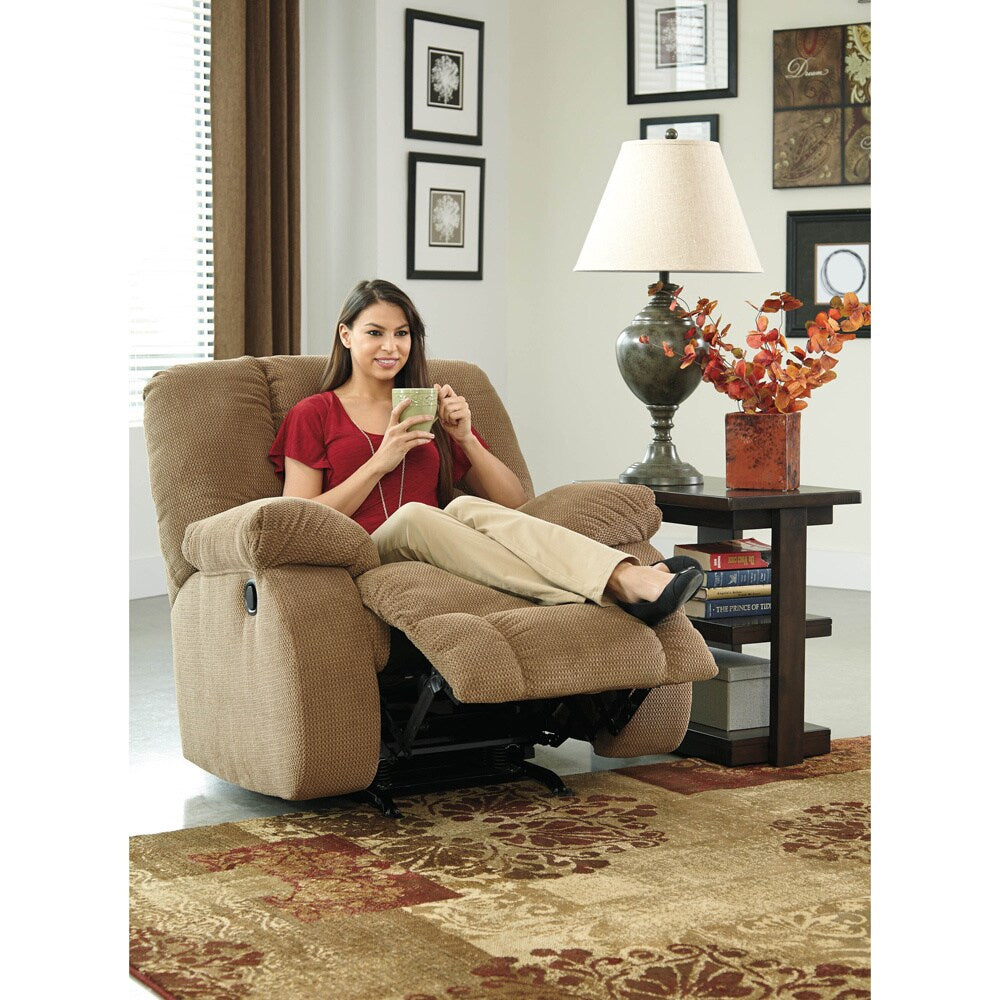 Signature Design by Ashley Roan Mocha Rocker Recliner
