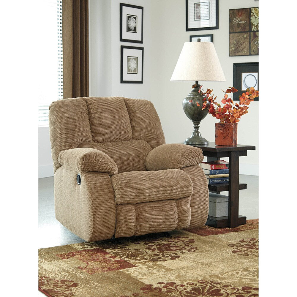 Signature Design by Ashley Roan Mocha Rocker Recliner