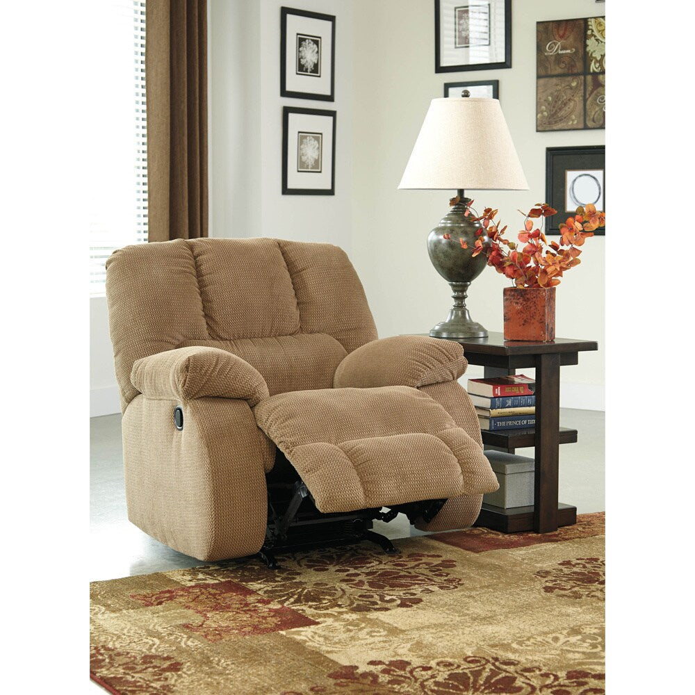 Signature Design by Ashley Roan Mocha Rocker Recliner