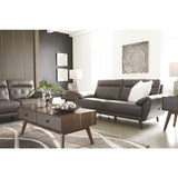 Signature Design by Ashley, Sissoko Contemporary Gray Sofa