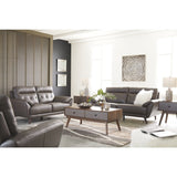Signature Design by Ashley, Sissoko Contemporary Gray Sofa