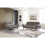 Signature Design by Ashley, Sissoko Contemporary Gray Sofa