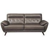 Signature Design by Ashley, Sissoko Contemporary Gray Sofa