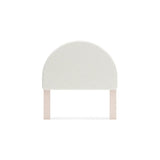 Signature Design by Ashley Wistenpine Cream Full Upholstered Panel Headboard