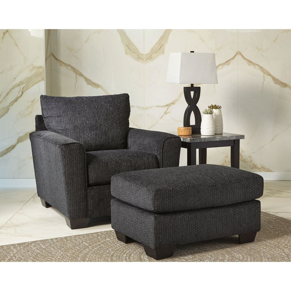 Signature Design by Ashley Wixon Slate Ottoman