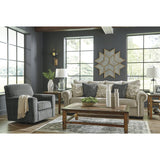 Signature Design by Ashley Zarina Jute Sofa - 92" W x 40" D x 38" H