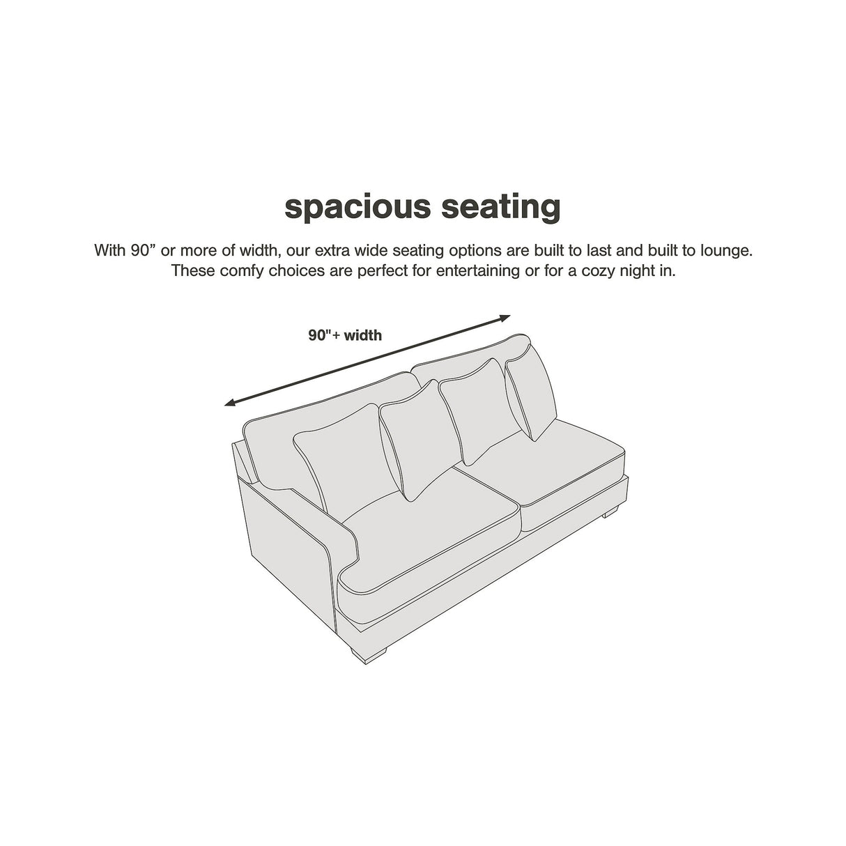 Signature Design by Ashley Zarina Jute Sofa - 92" W x 40" D x 38" H