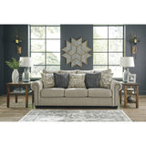 Signature Design by Ashley Zarina Jute Sofa - 92" W x 40" D x 38" H