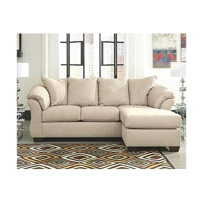 Darcy Contemporary Stone Sofa Chaise