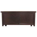 Carlyle Contemporary Lift Top Cocktail Table Almost Black