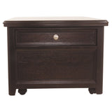 Carlyle Contemporary Lift Top Cocktail Table Almost Black
